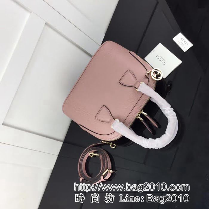 GUCCI古馳原單 新款專櫃品質原單貨實物實拍449661 裸粉手提單肩斜挎包 HY1132